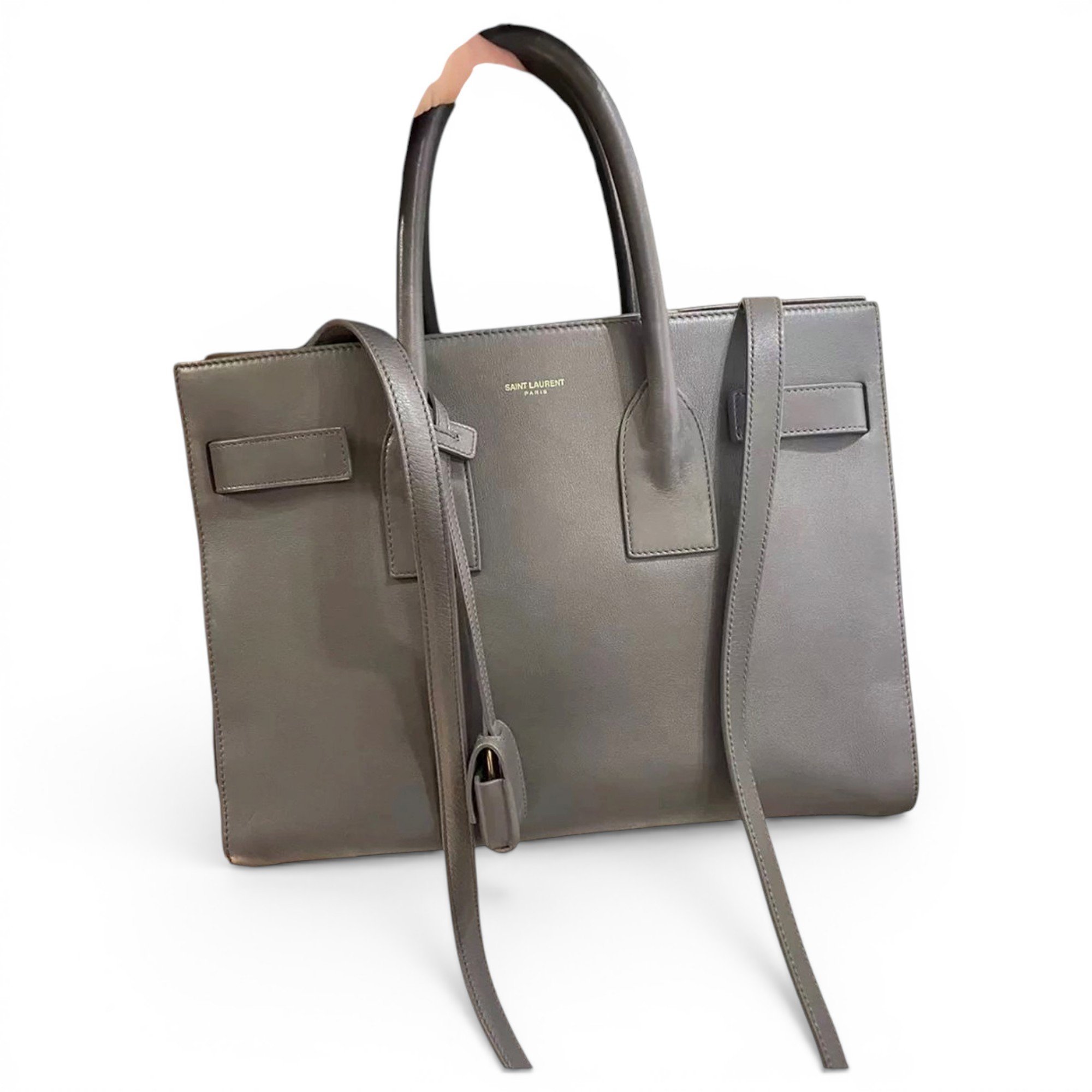 Sac de Jour leather tote
