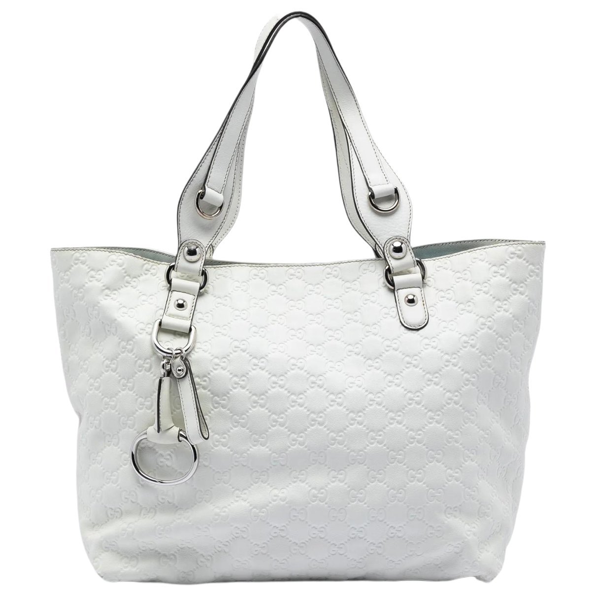 Gucci B leather bag