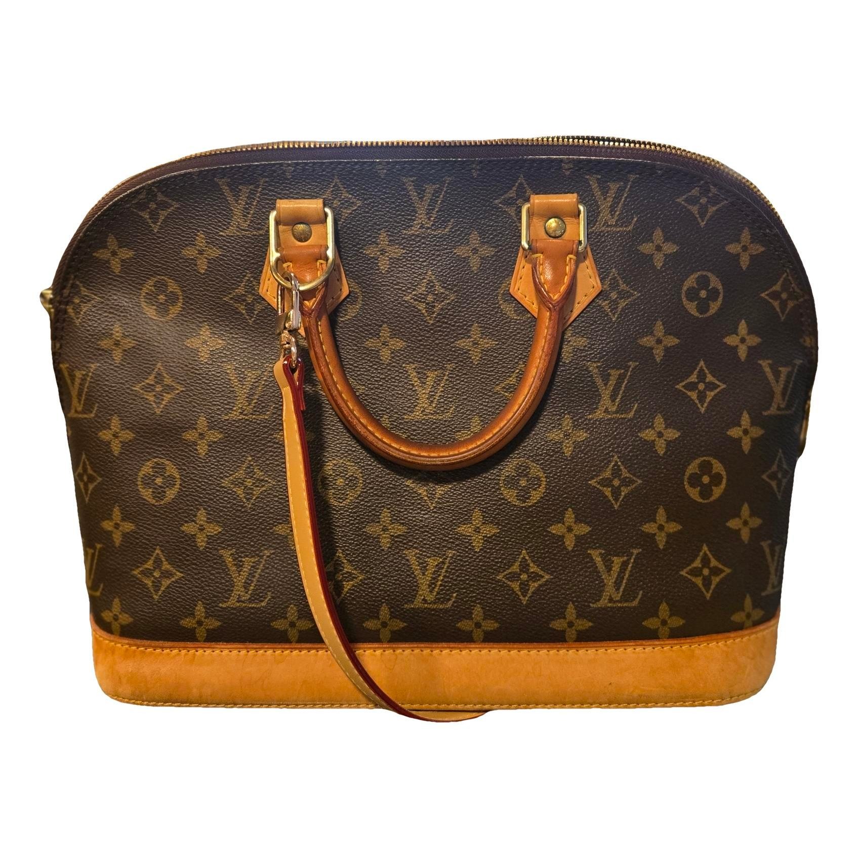 Alma leather handbag
