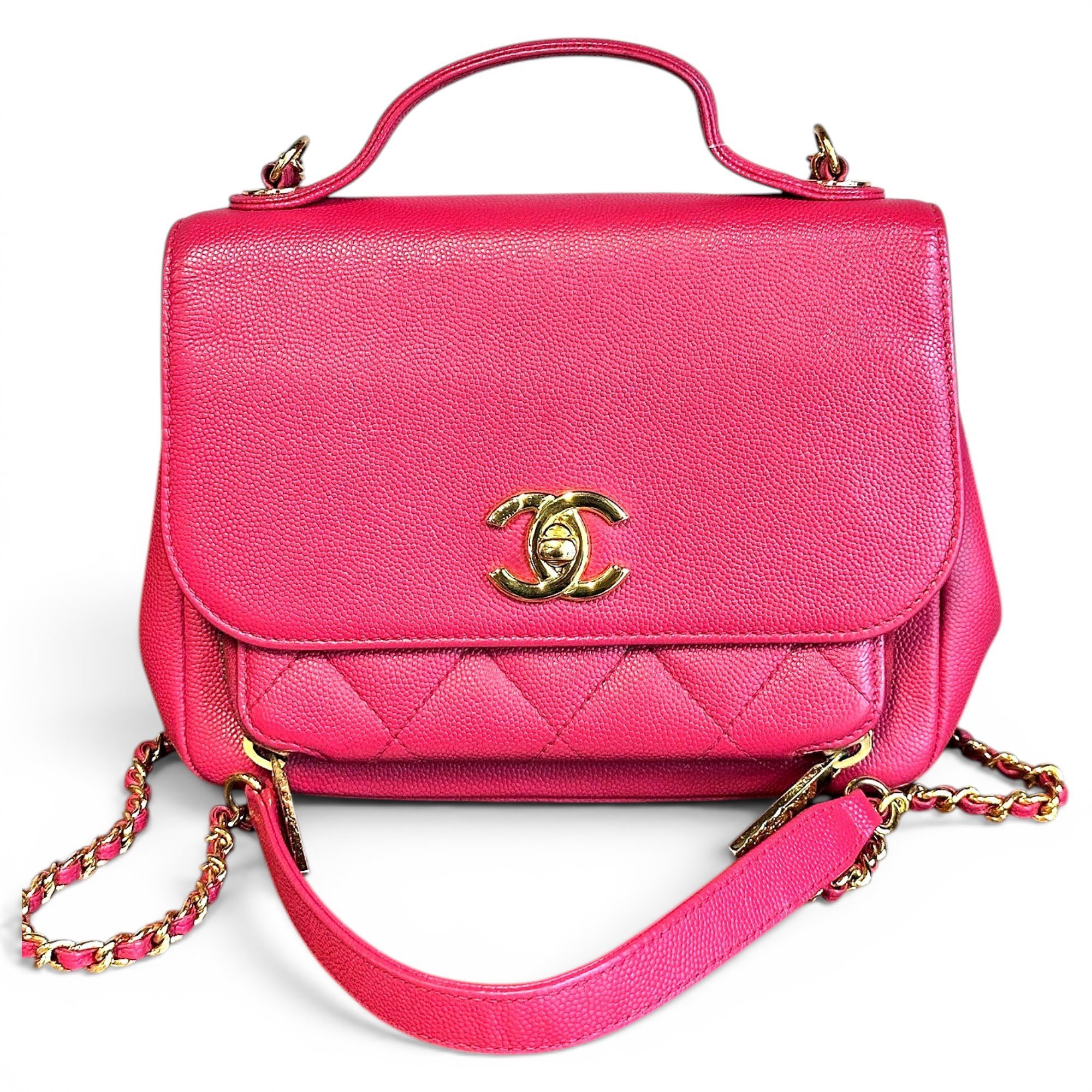 Business Affinity leather handbag