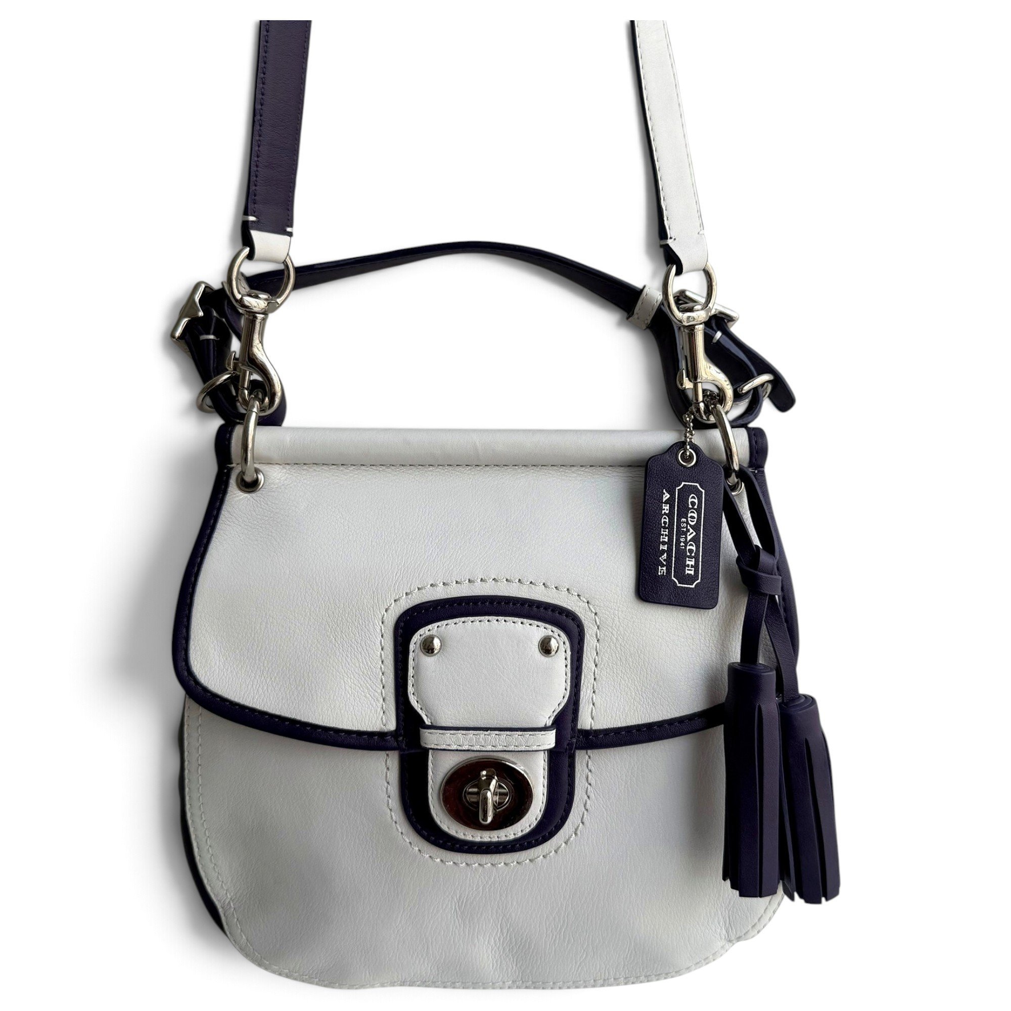 Leather crossbody bag
