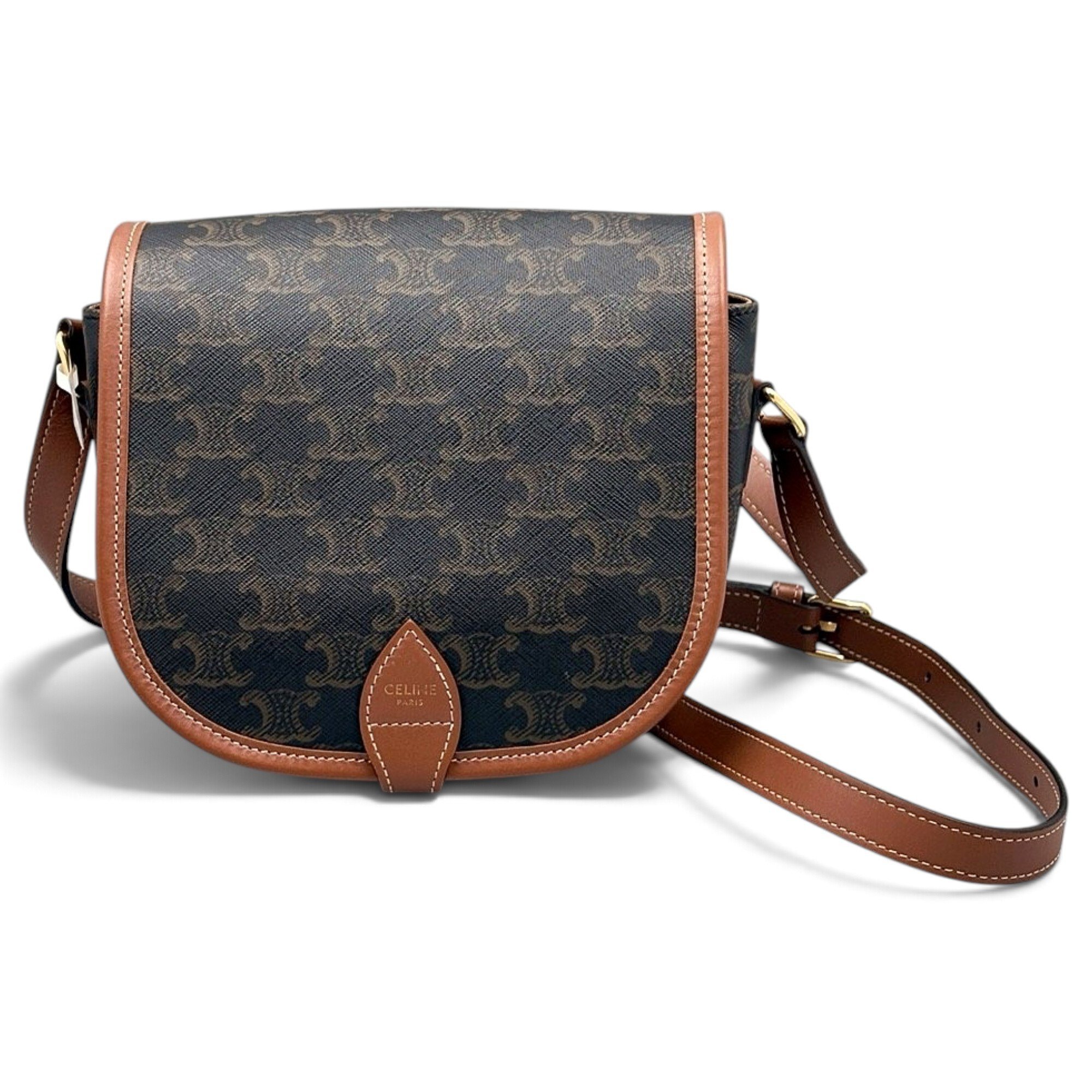 Folco leather crossbody bag