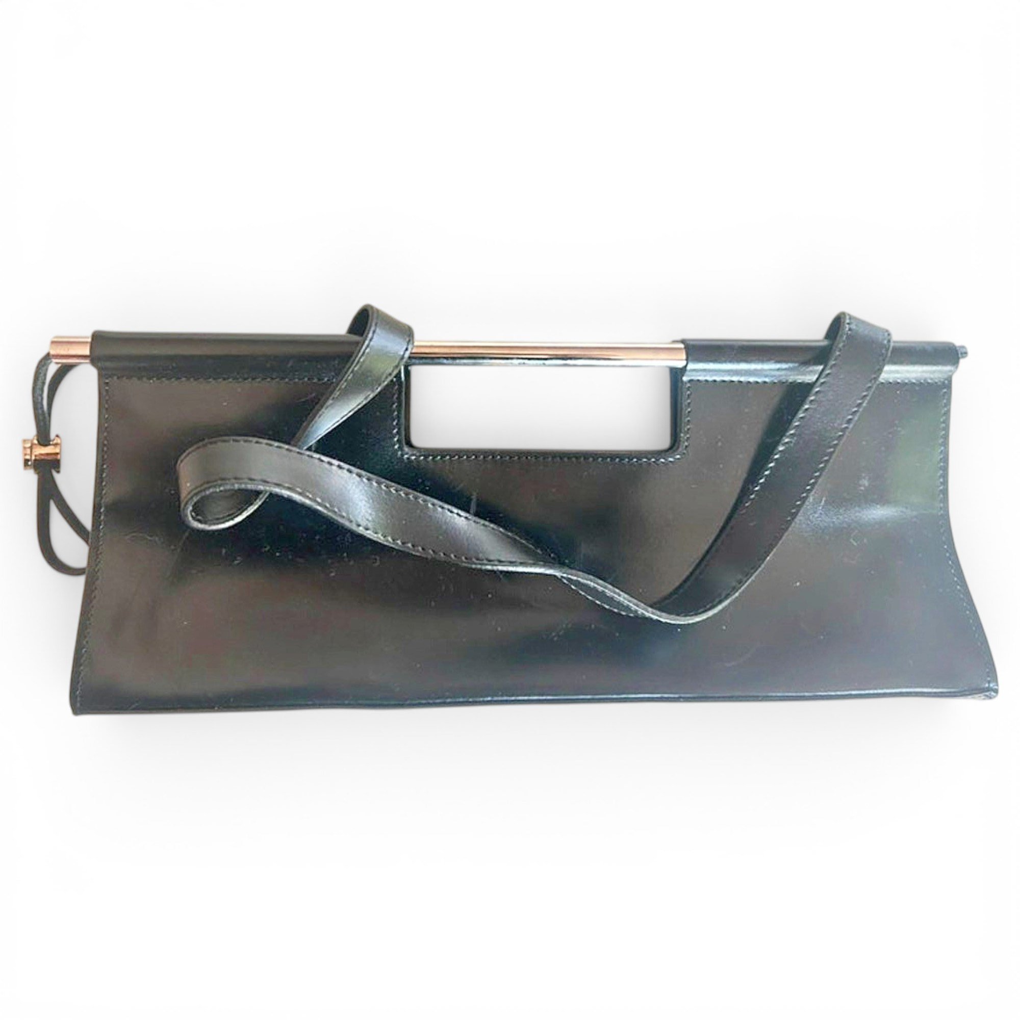 Furla Metropolis leather clutch bag