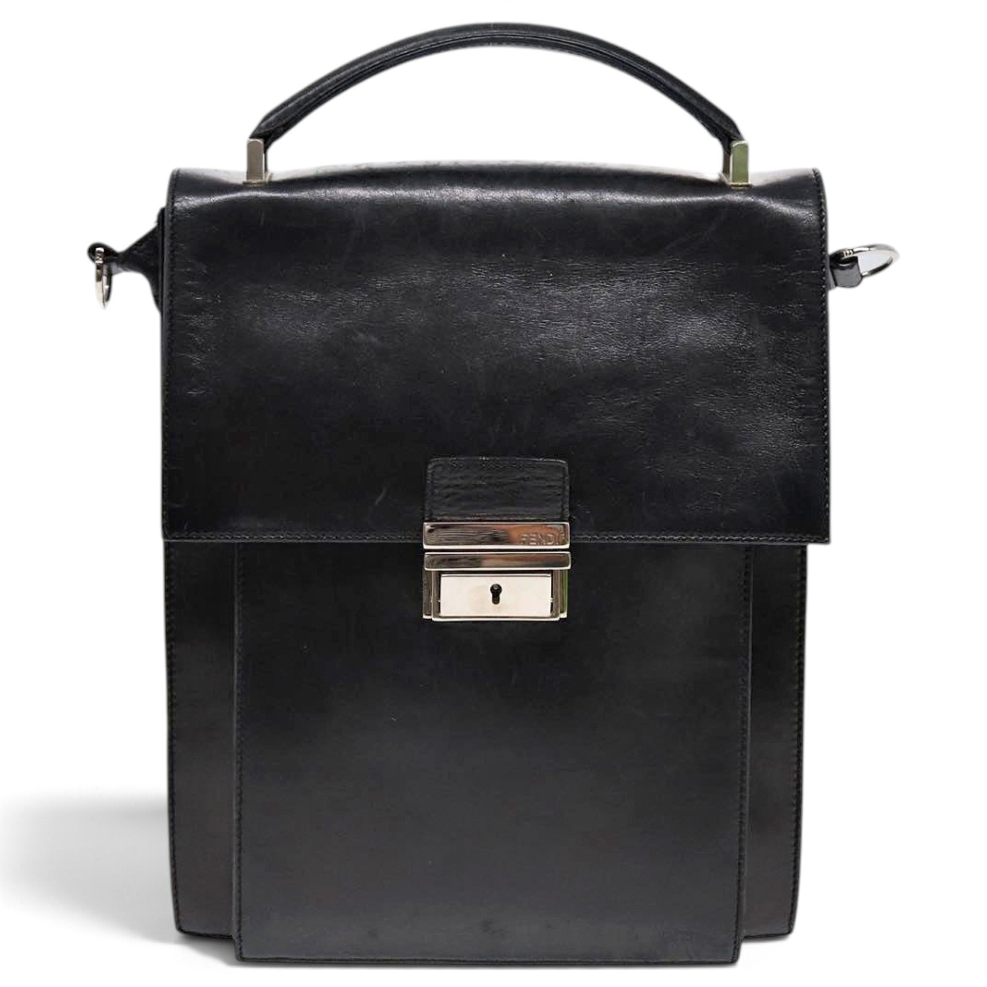 Leather handbag