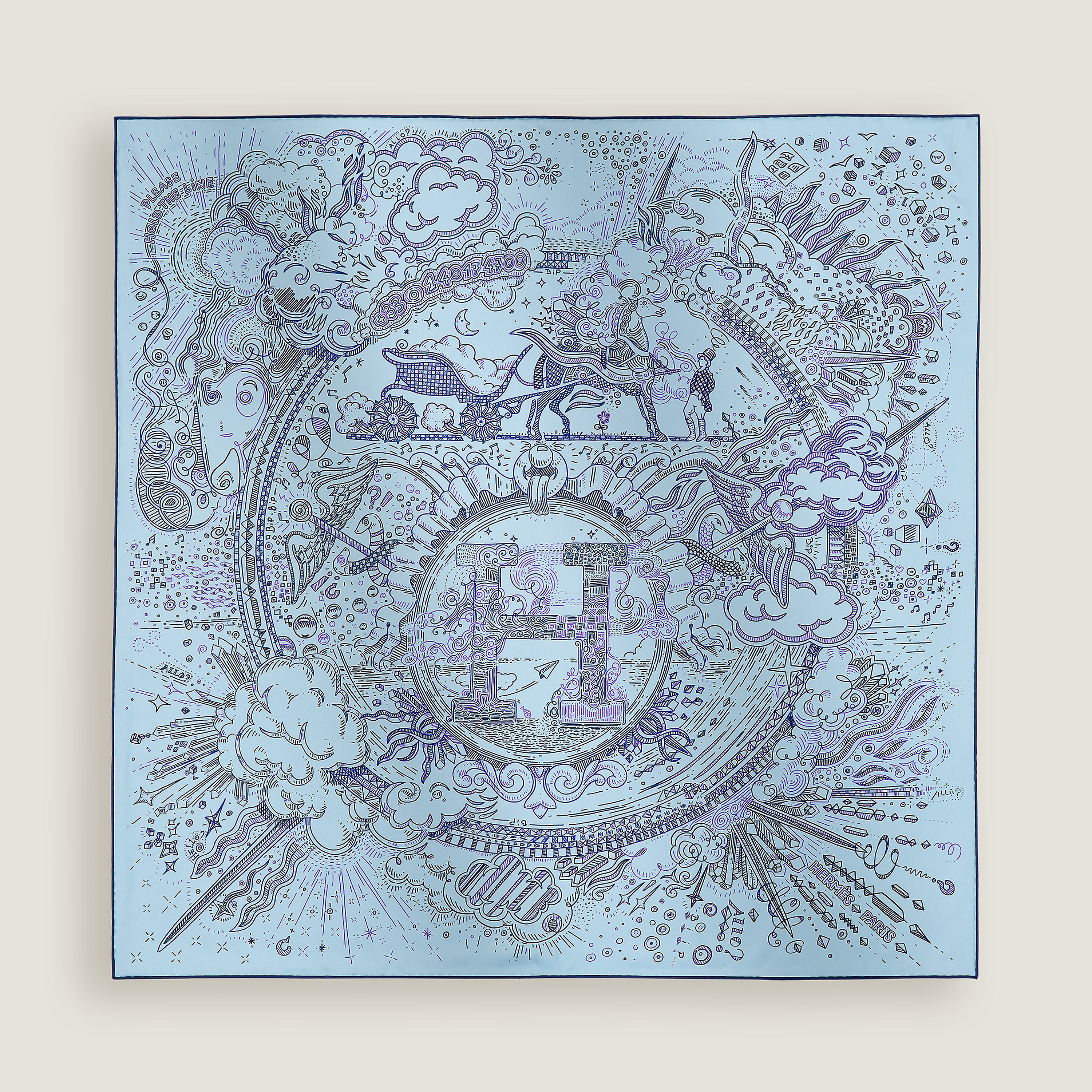 Please Hold The Line Scarf 90