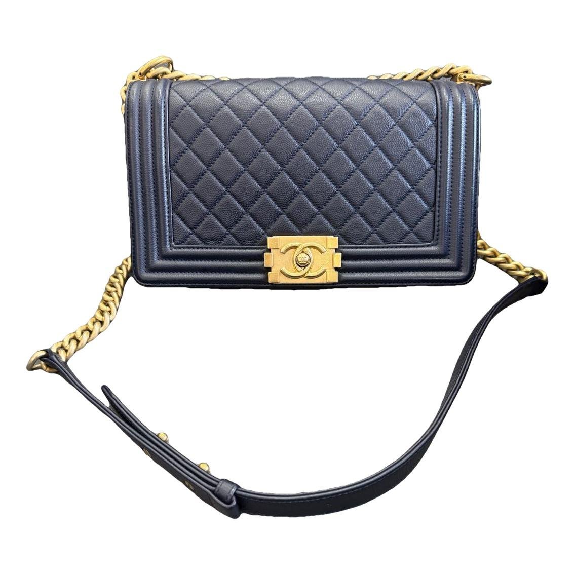 Boy leather crossbody bag