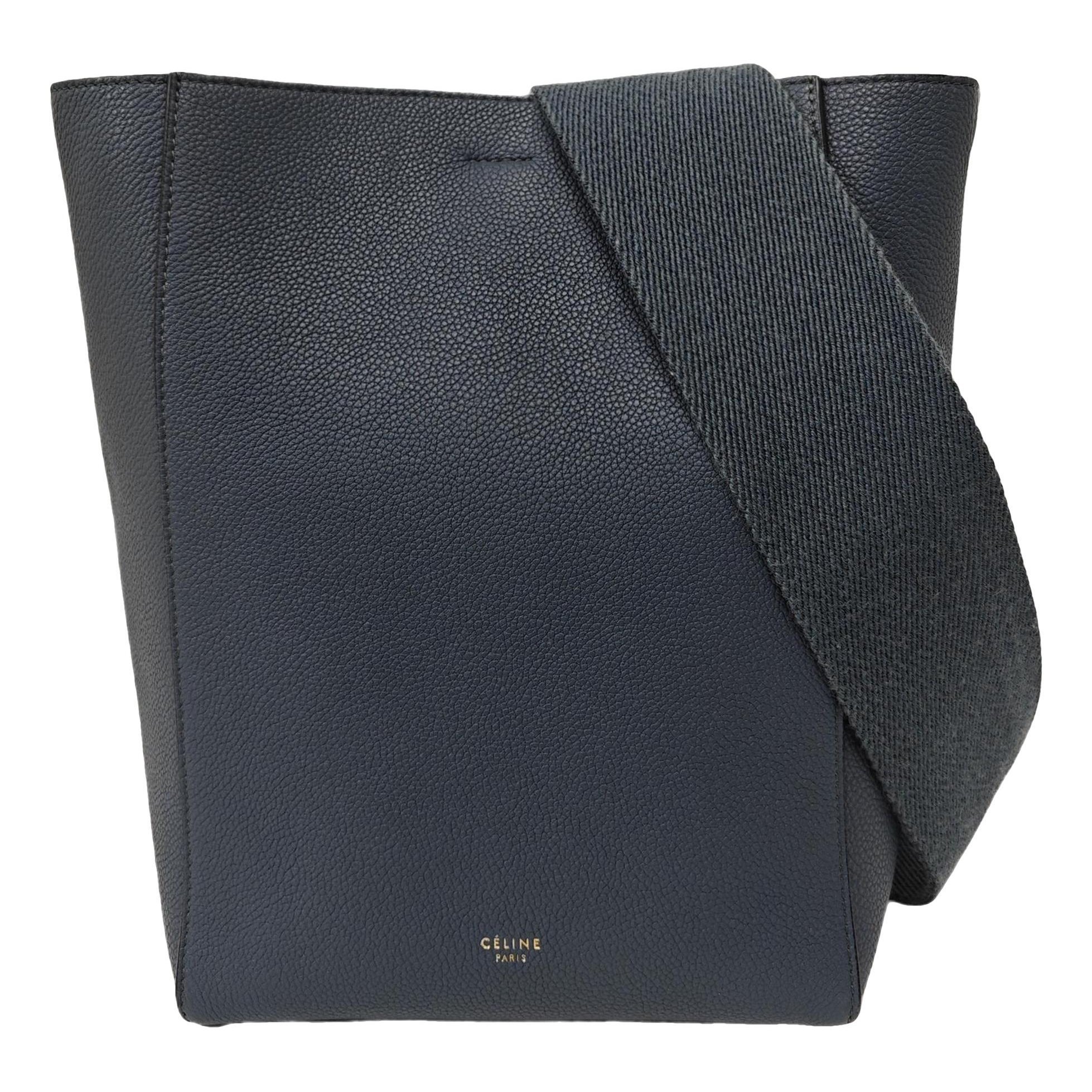Seau Sangle leather tote