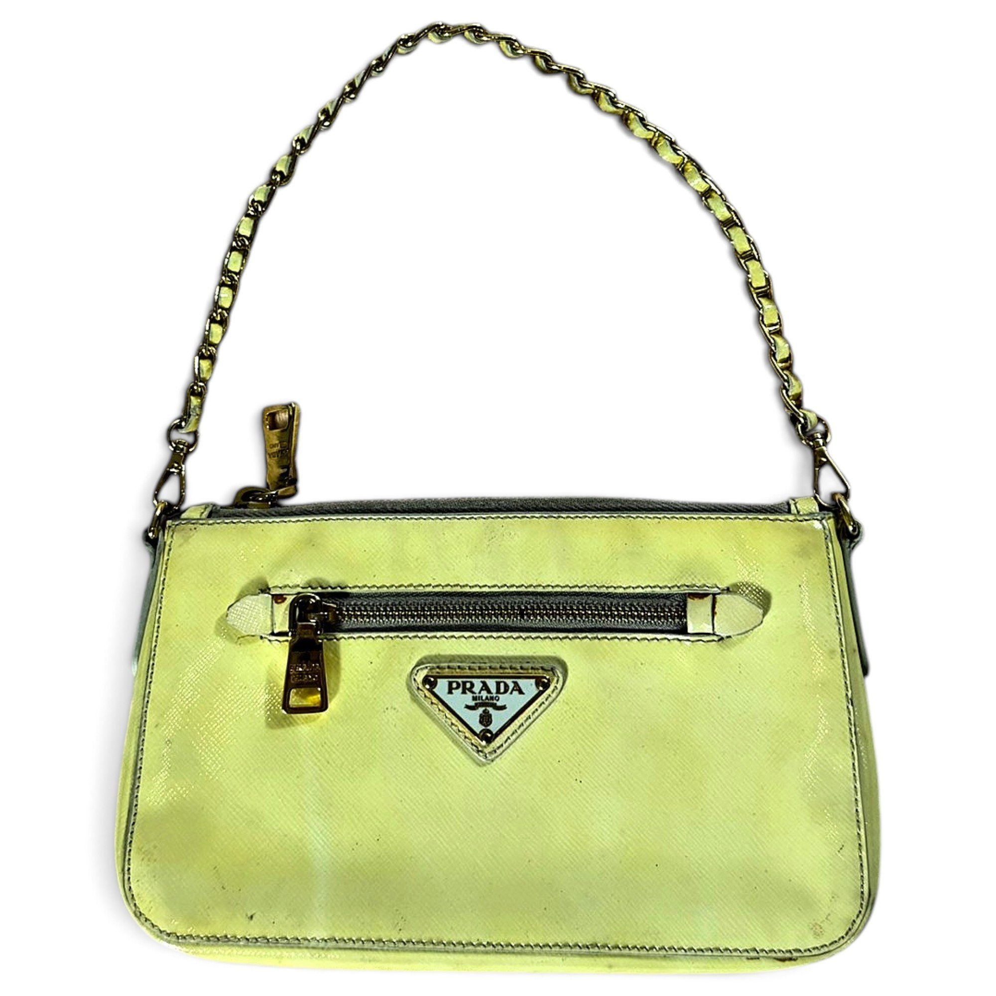Re-Edition 2002 patent leather handbag