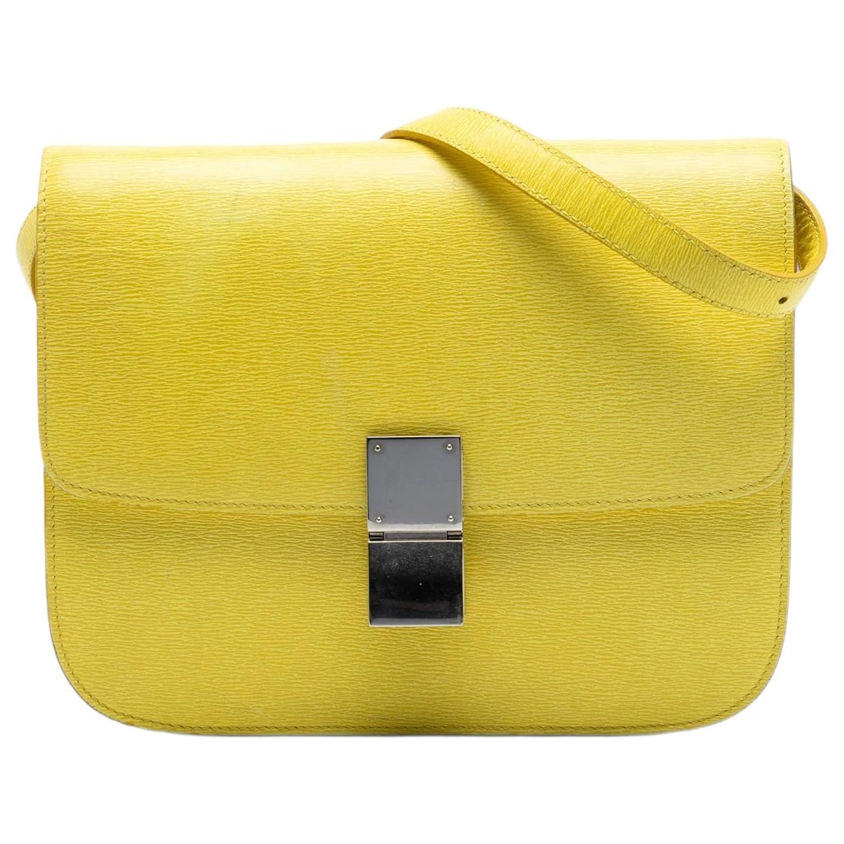 Classic leather crossbody bag