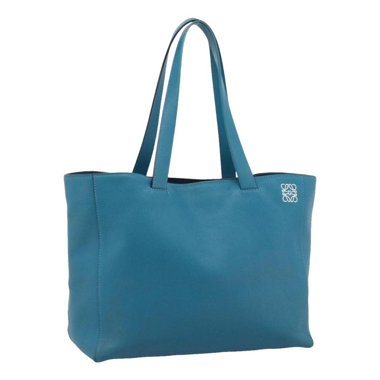 Anagram leather tote