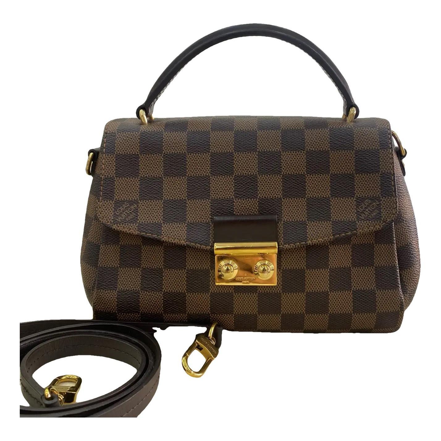 Croisette vinyl crossbody bag