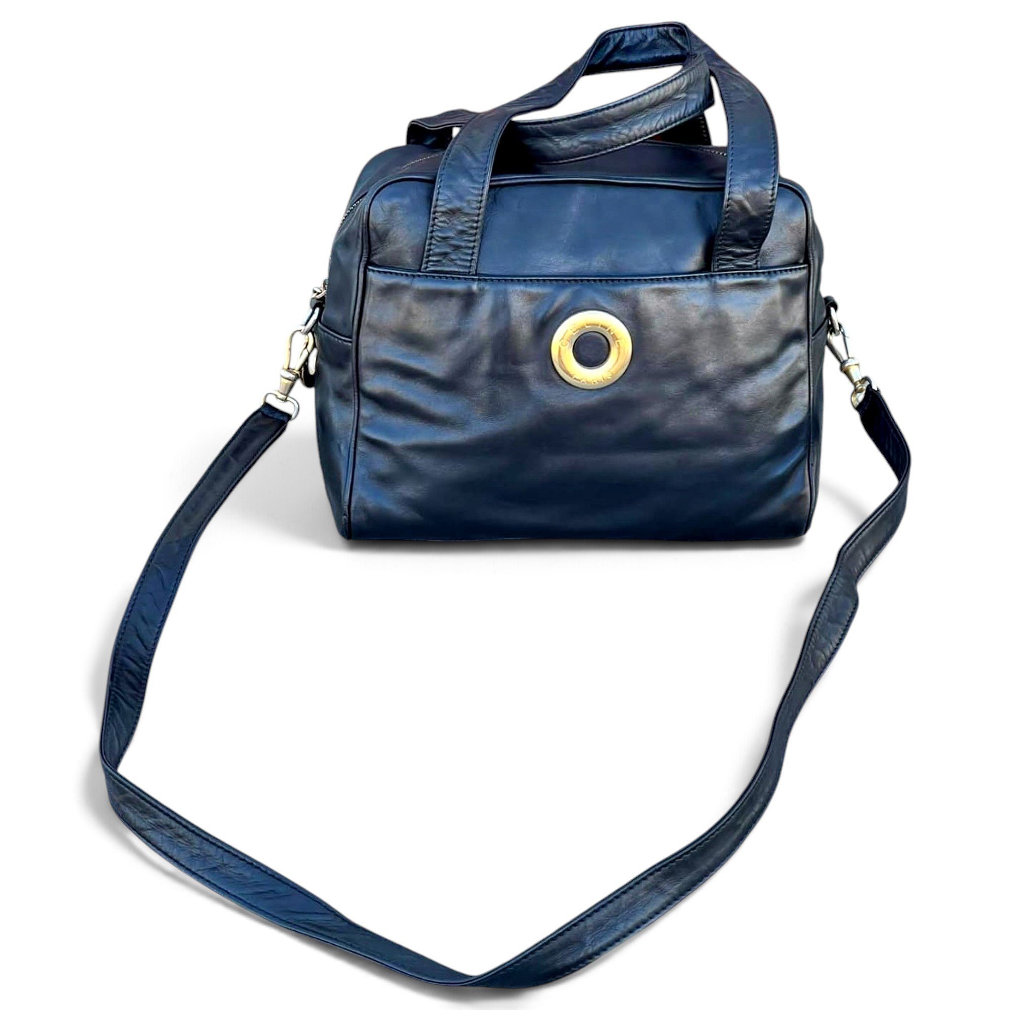 Leather handbag