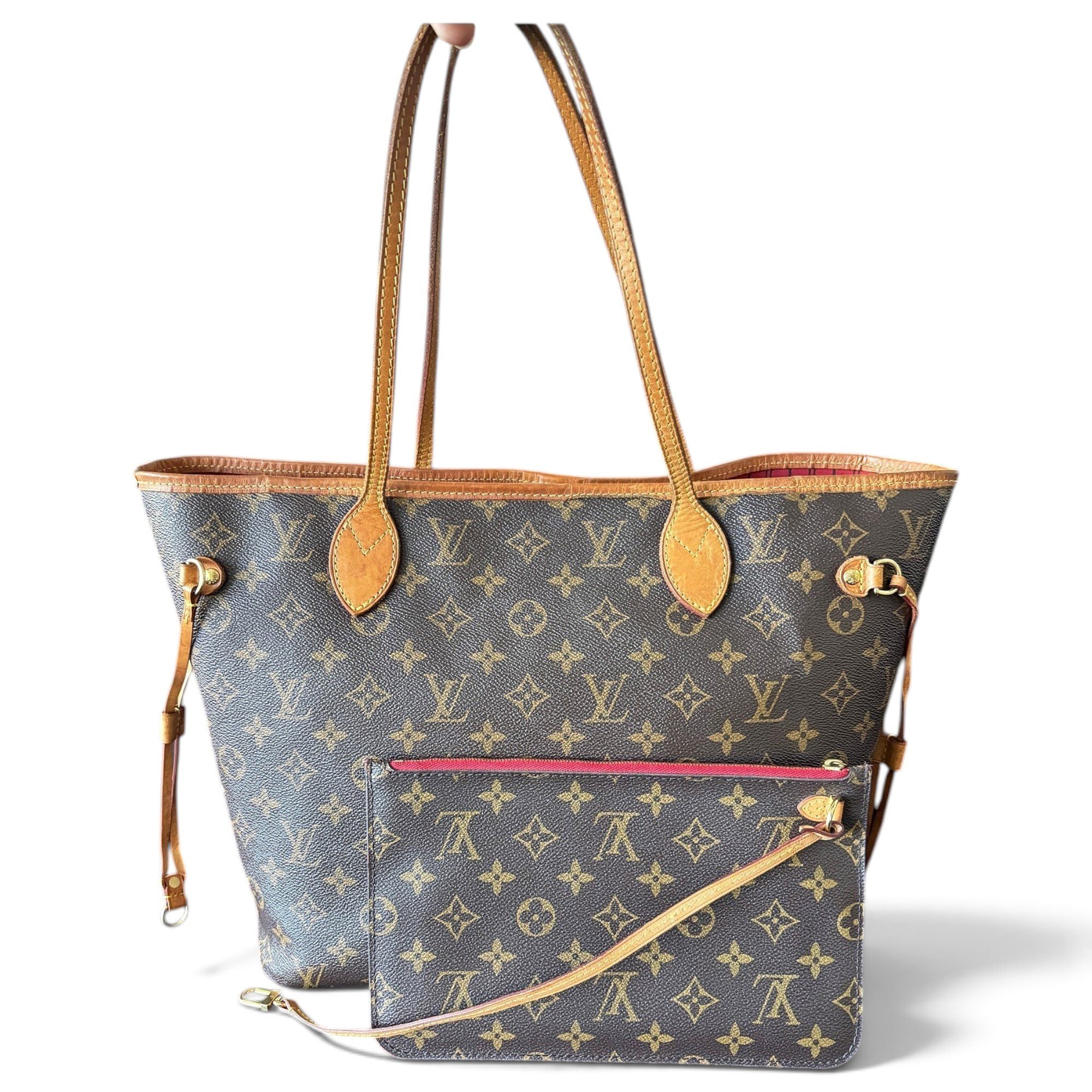Neverfull leather handbag