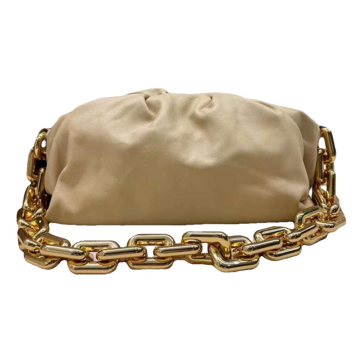 Chain Pouch leather handbag