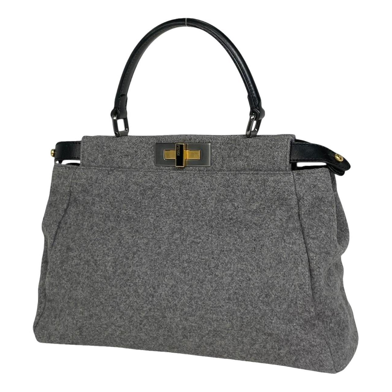 Peekaboo leather handbag