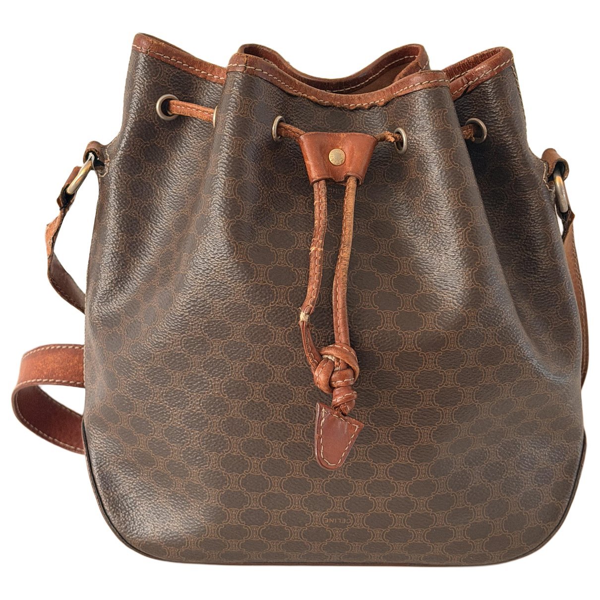 SAC SEAU leather handbag