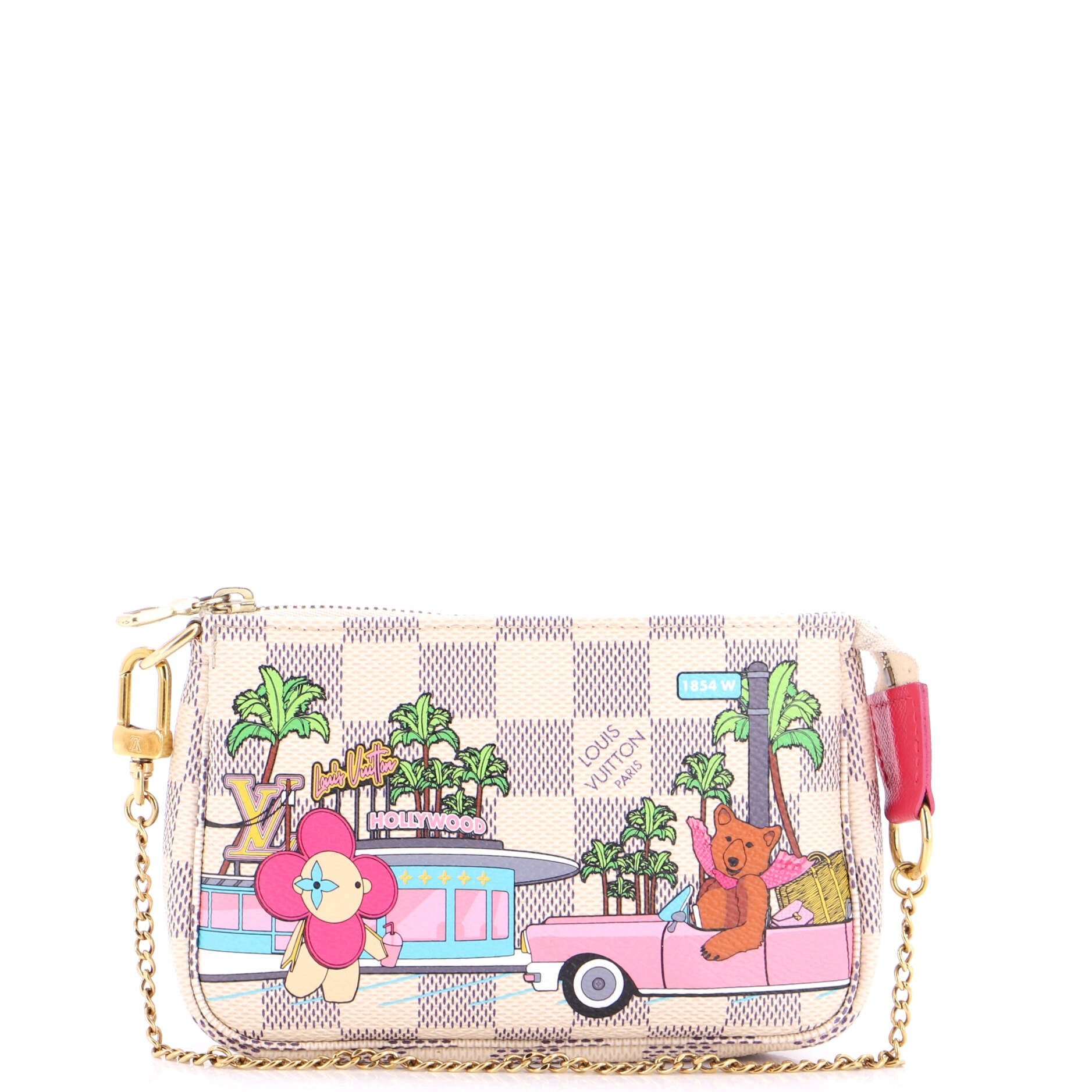 Pochette Accessoires Limited Edition Vivienne Xmas Damier Mini