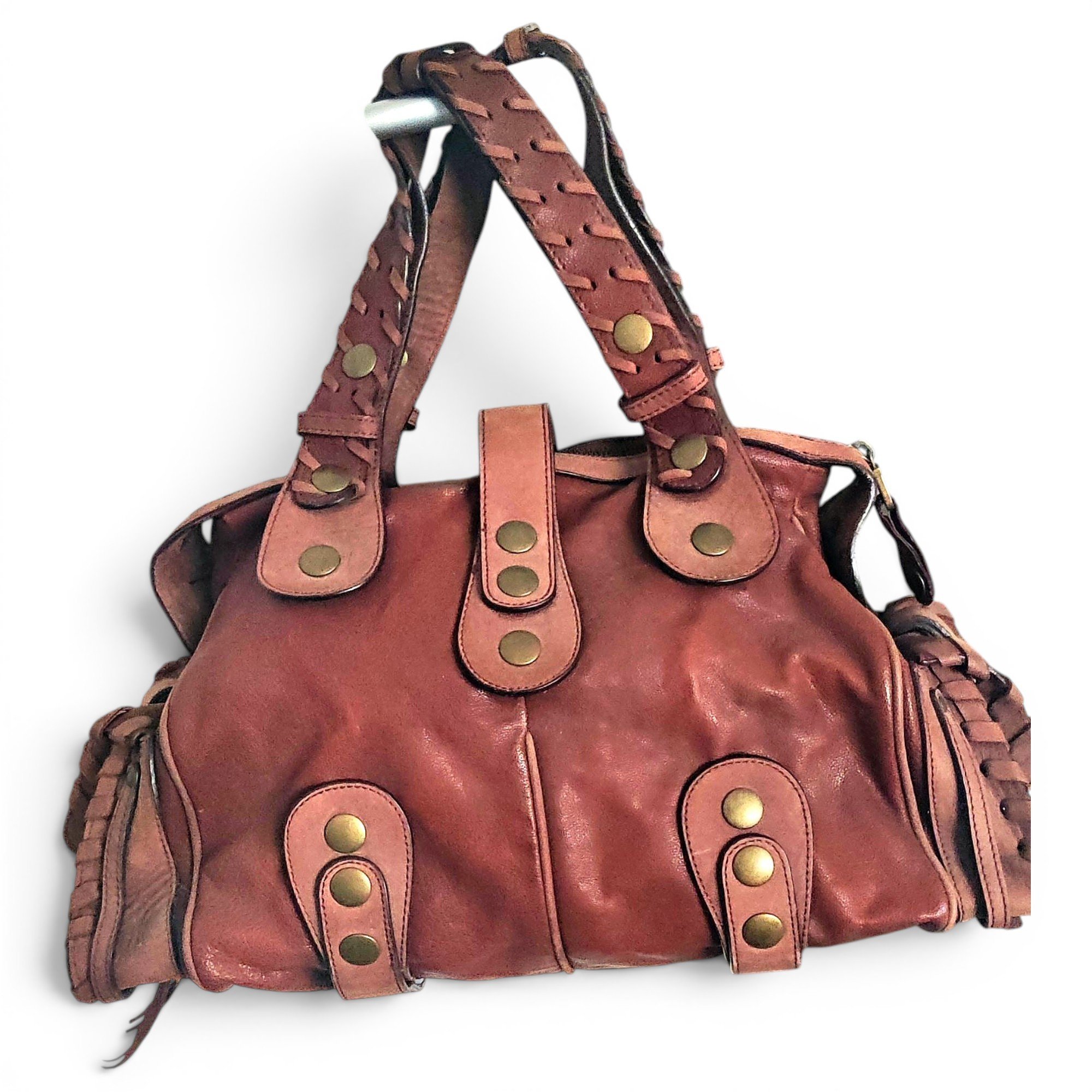 Silverado leather handbag