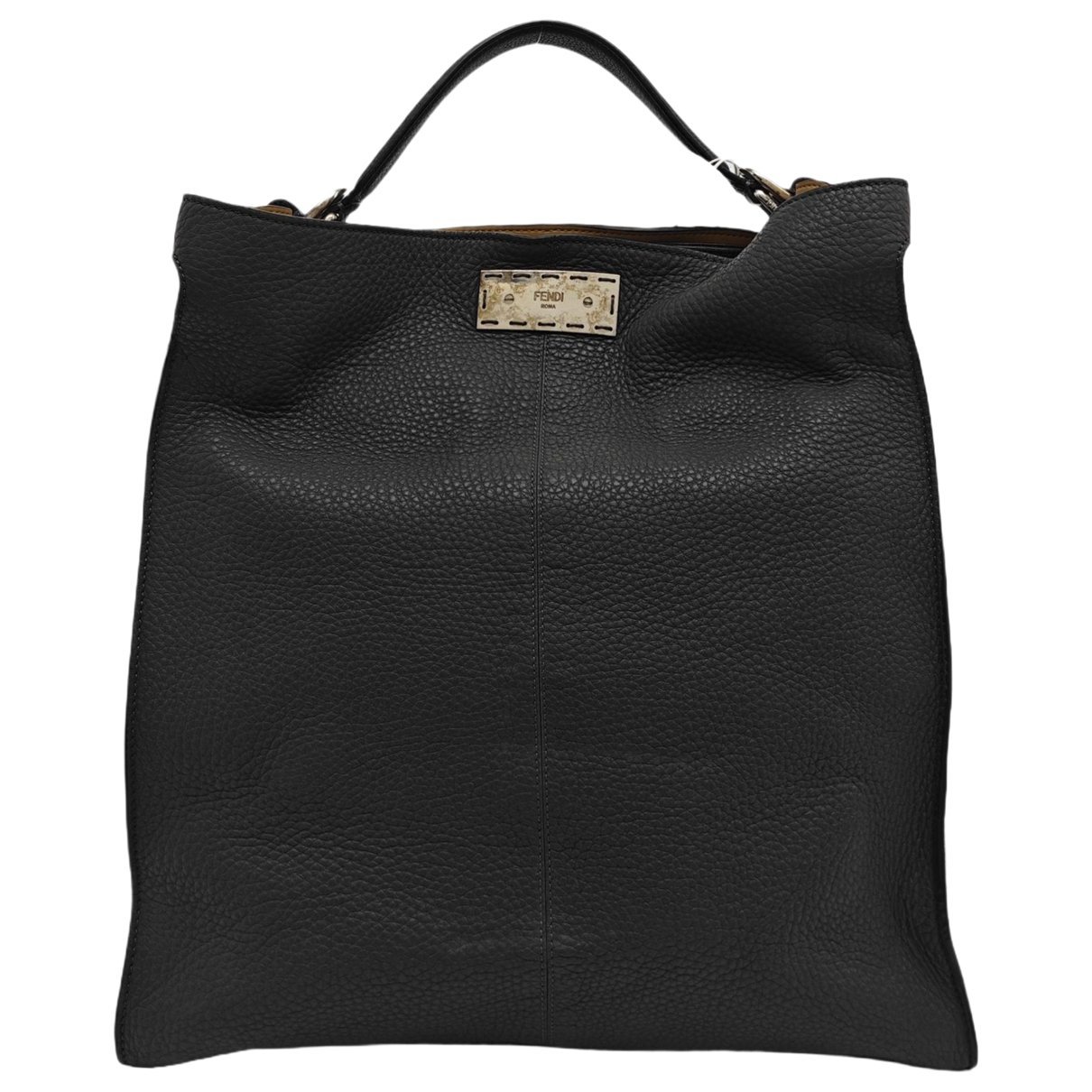Peekaboo leather handbag