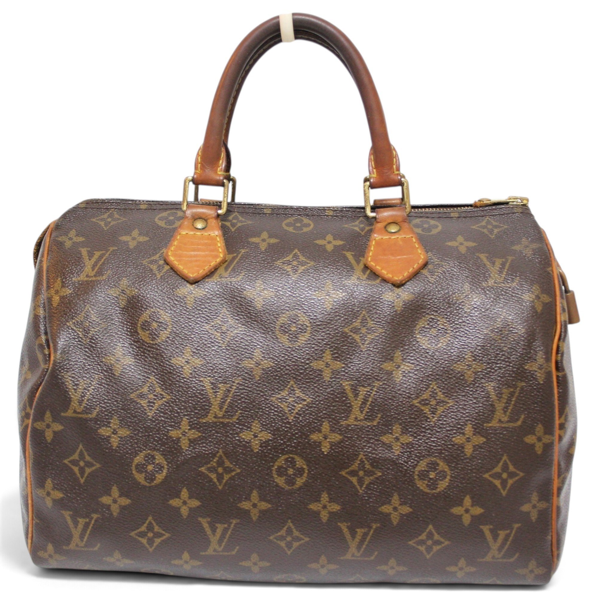 Speedy leather handbag