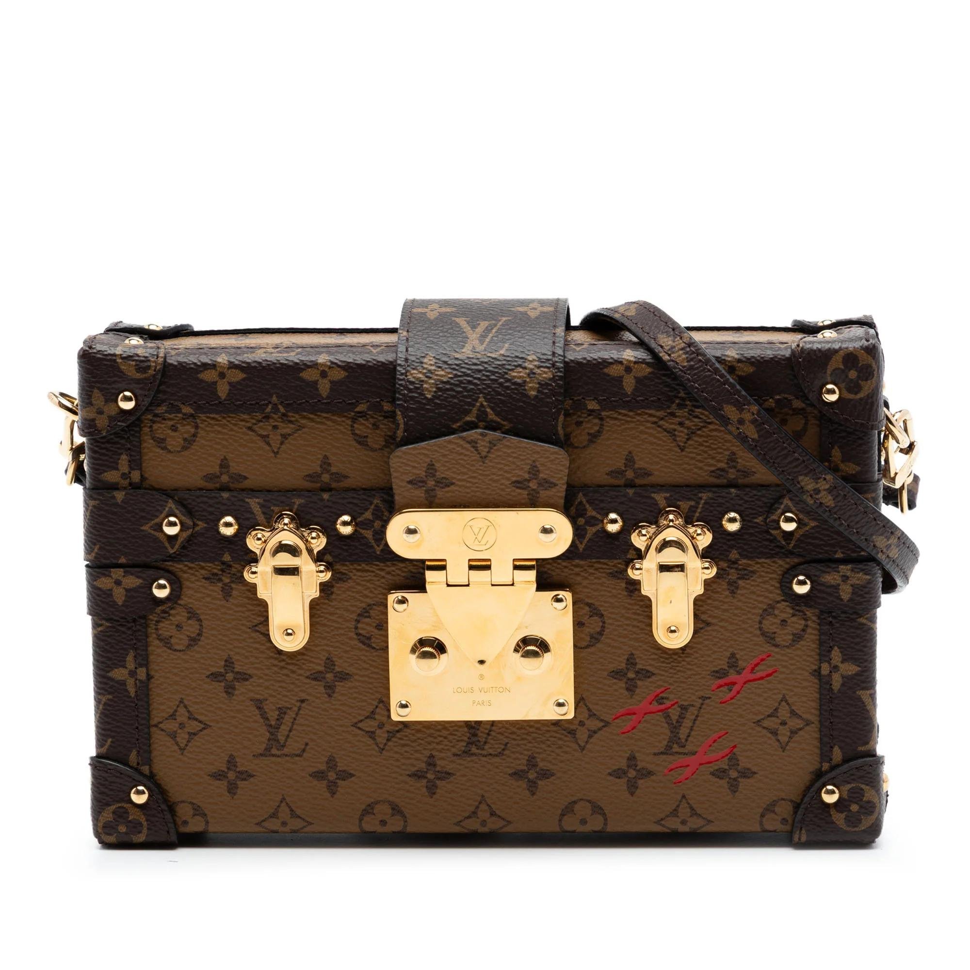 Petite Malle cloth handbag