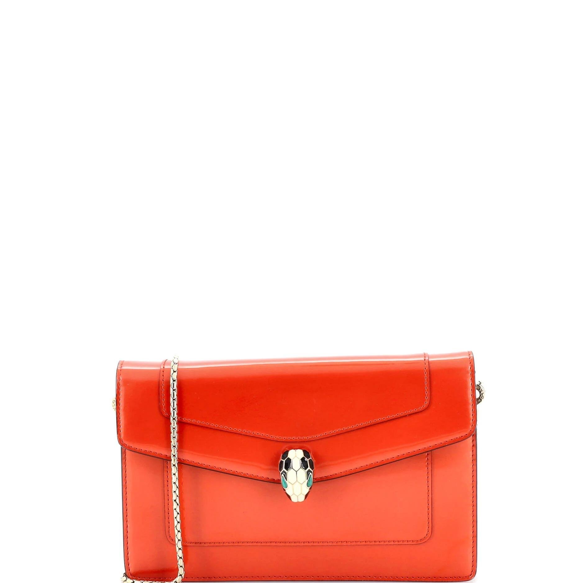 Patent leather crossbody bag