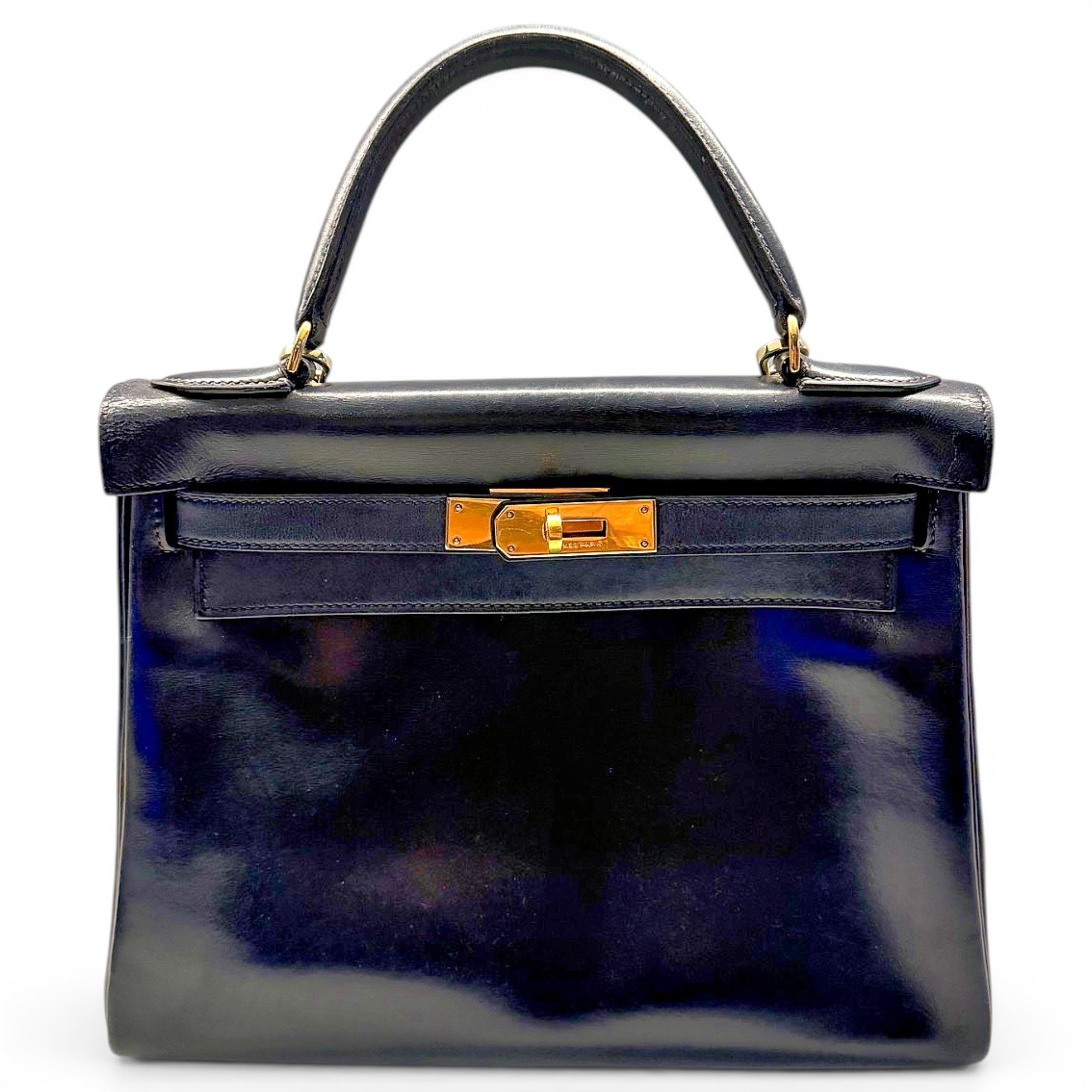 Kelly 32 leather handbag