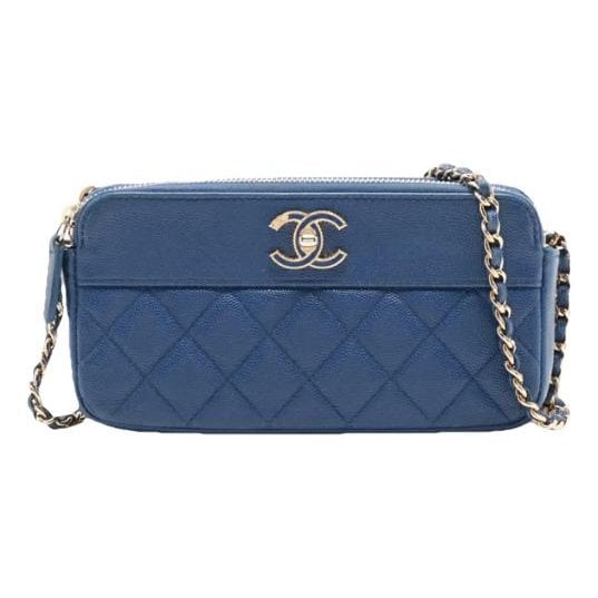 Leather crossbody bag