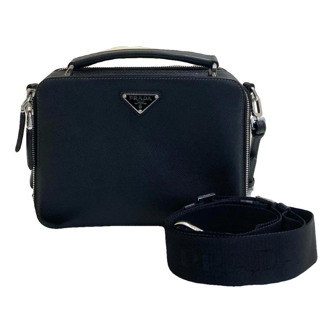 Leather crossbody bag