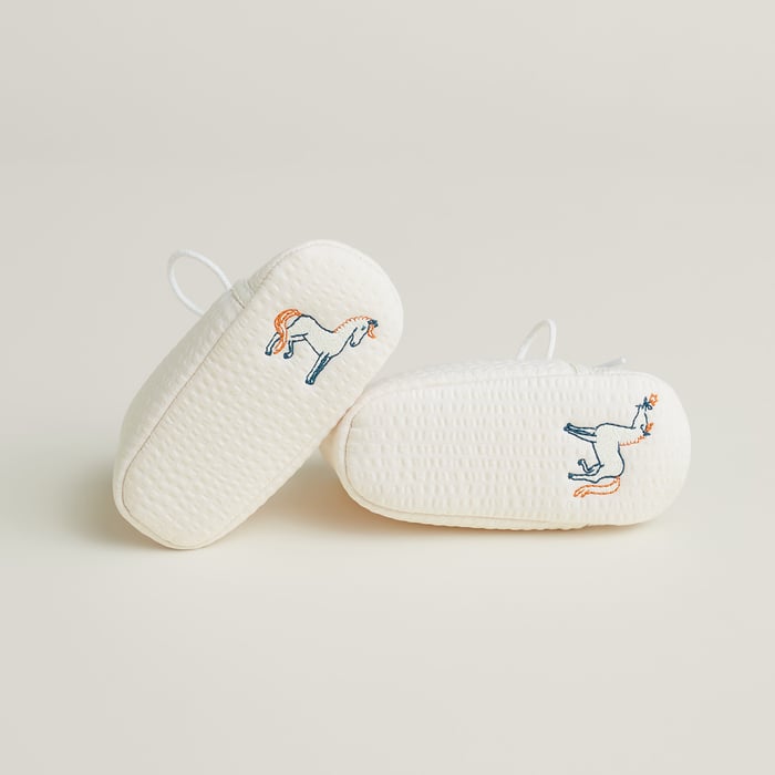 Blanc Crème Paf Cabriole Booties