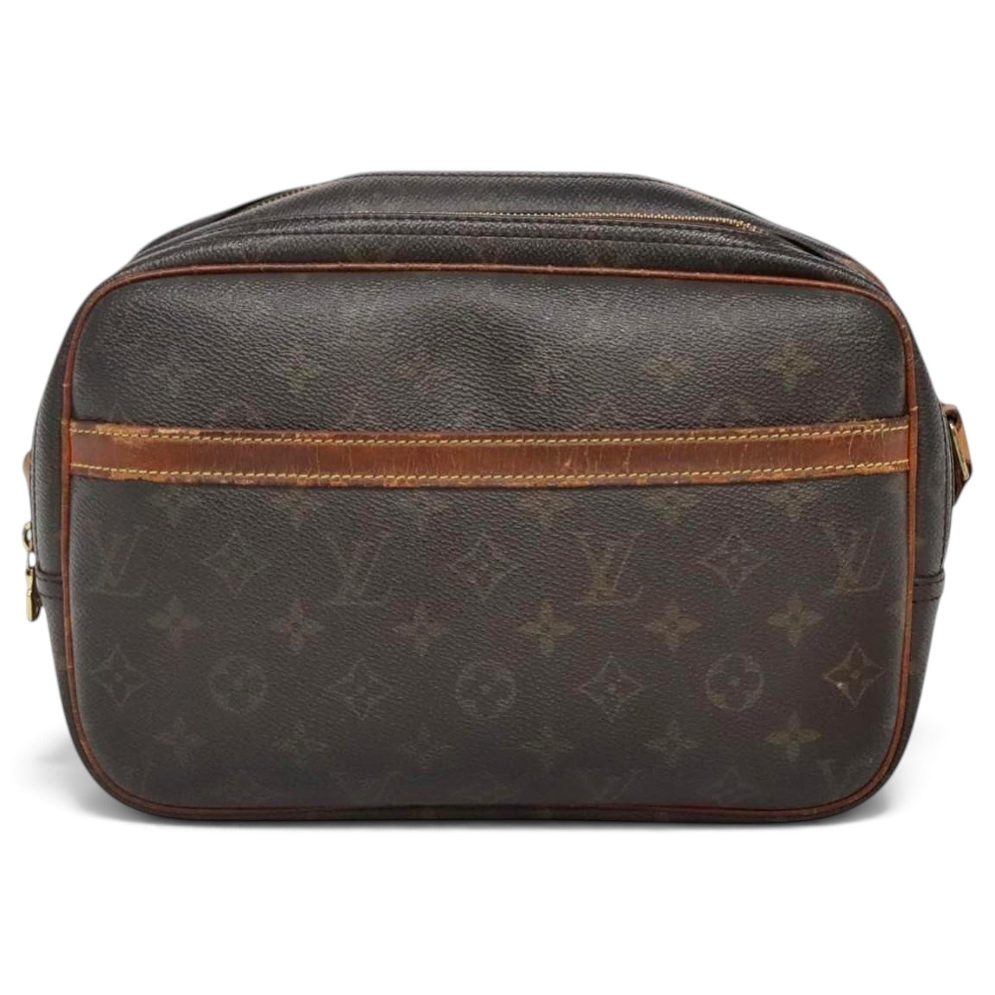 Reporter leather handbag