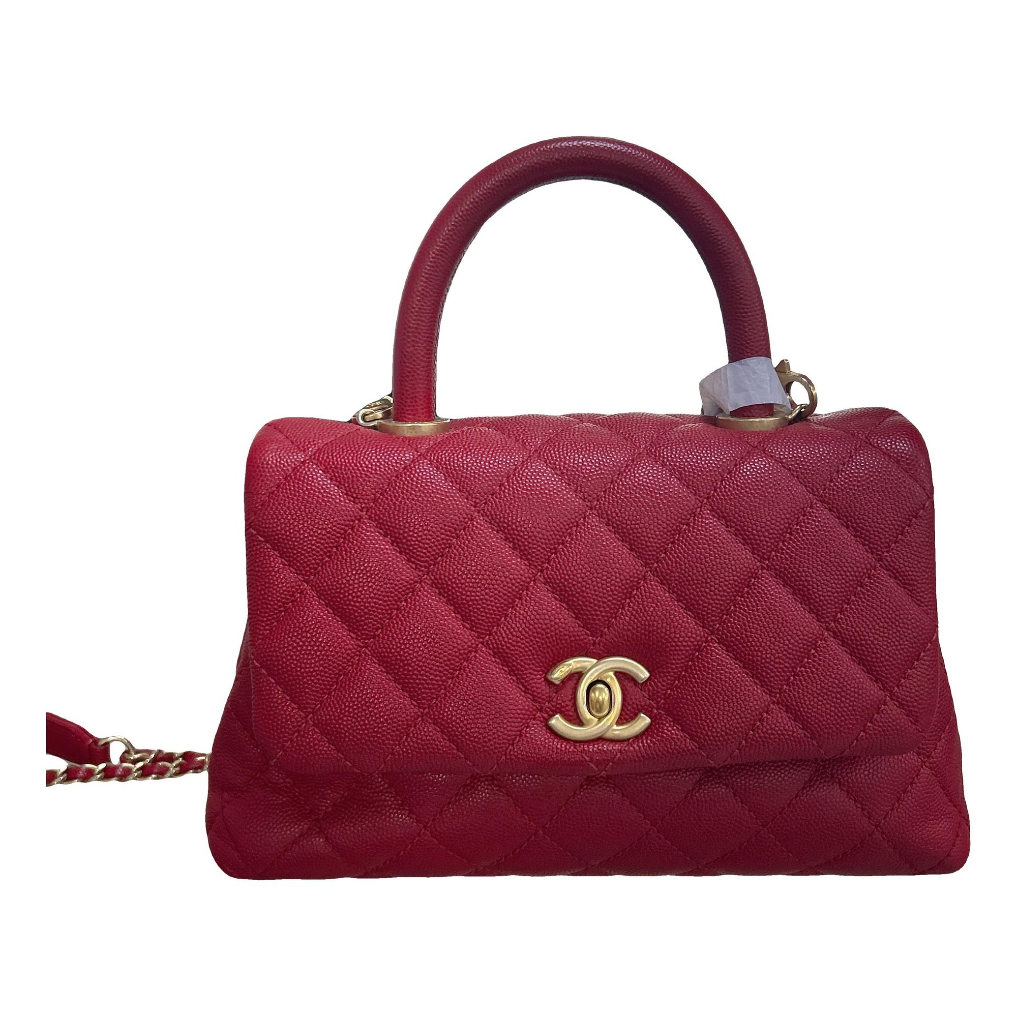 Coco Handle leather handbag