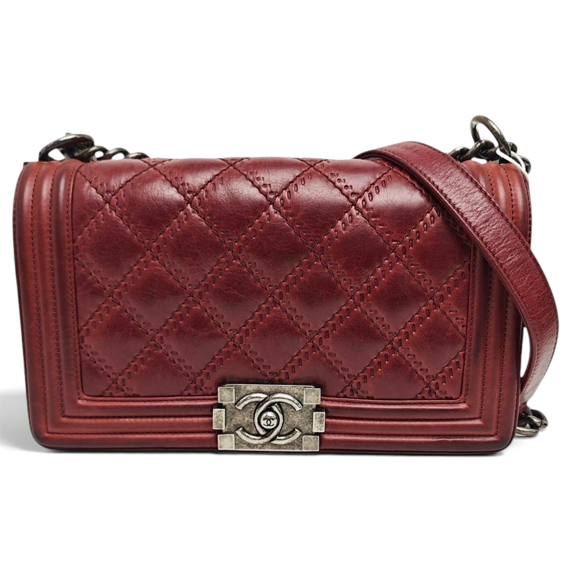 Boy leather handbag