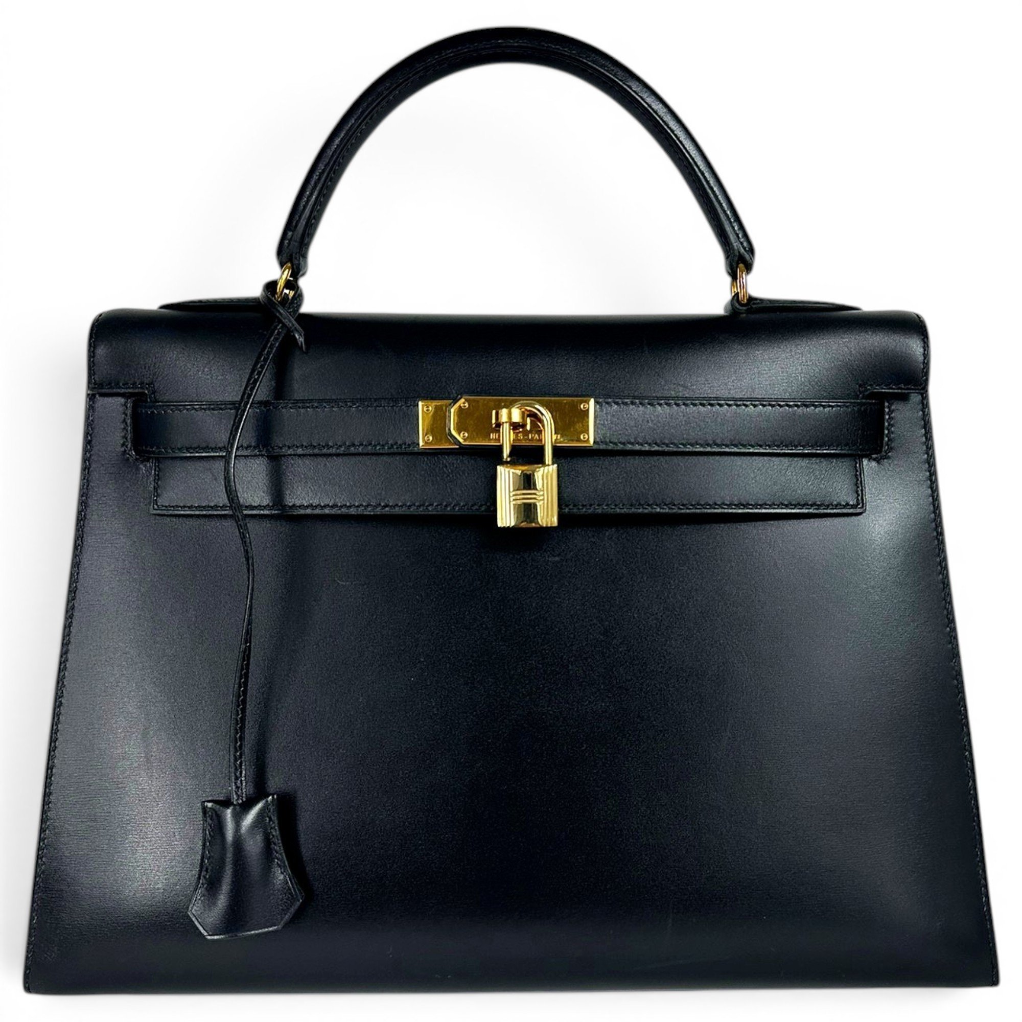 Kelly 32 leather handbag