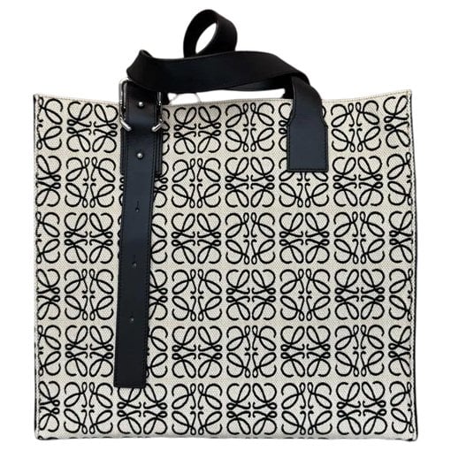 Loewe Buckle Tote cloth handbag