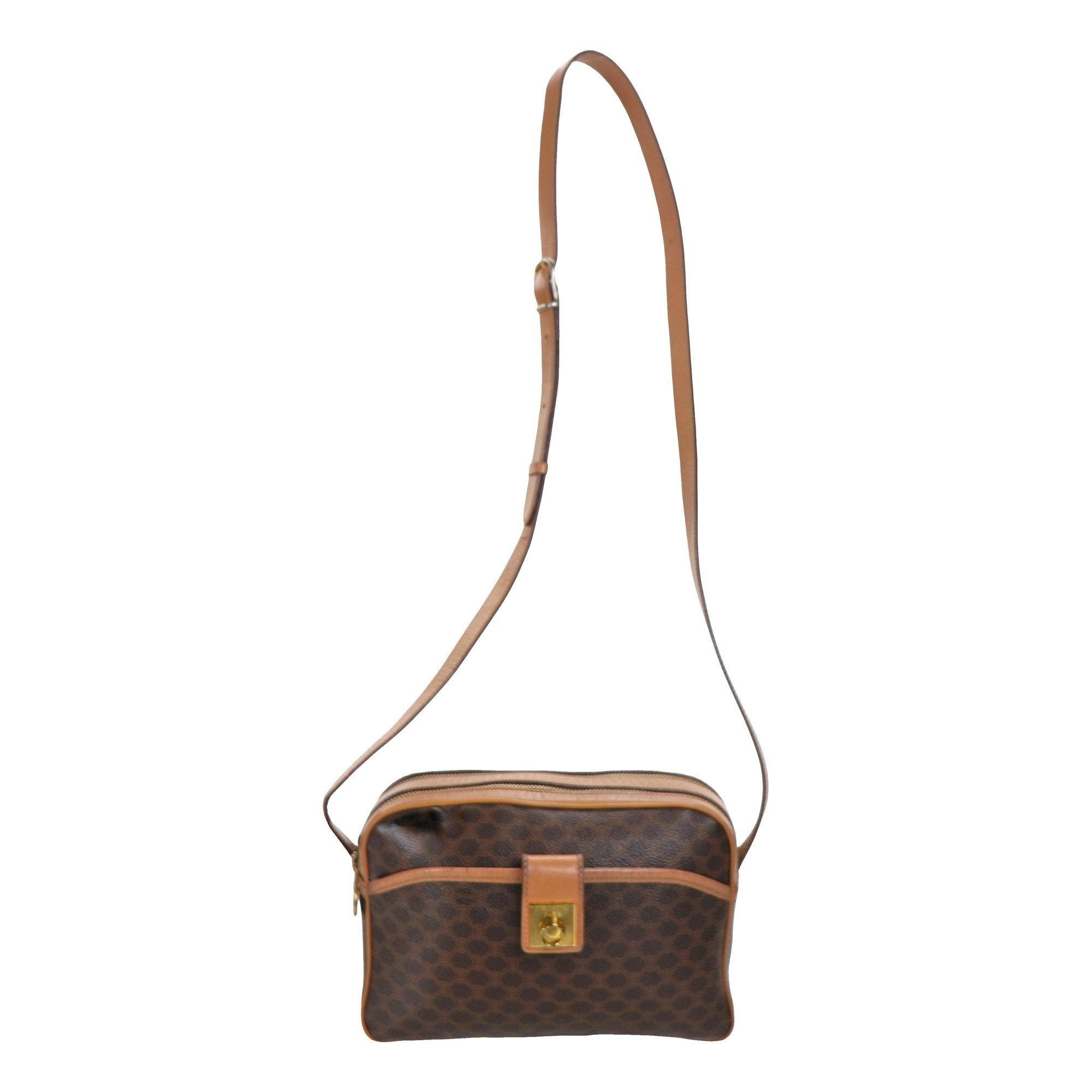 Triomphe leather crossbody bag