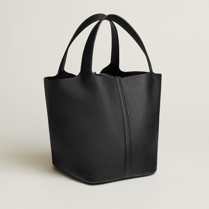 Noir Picotin Lock 26 Bag
