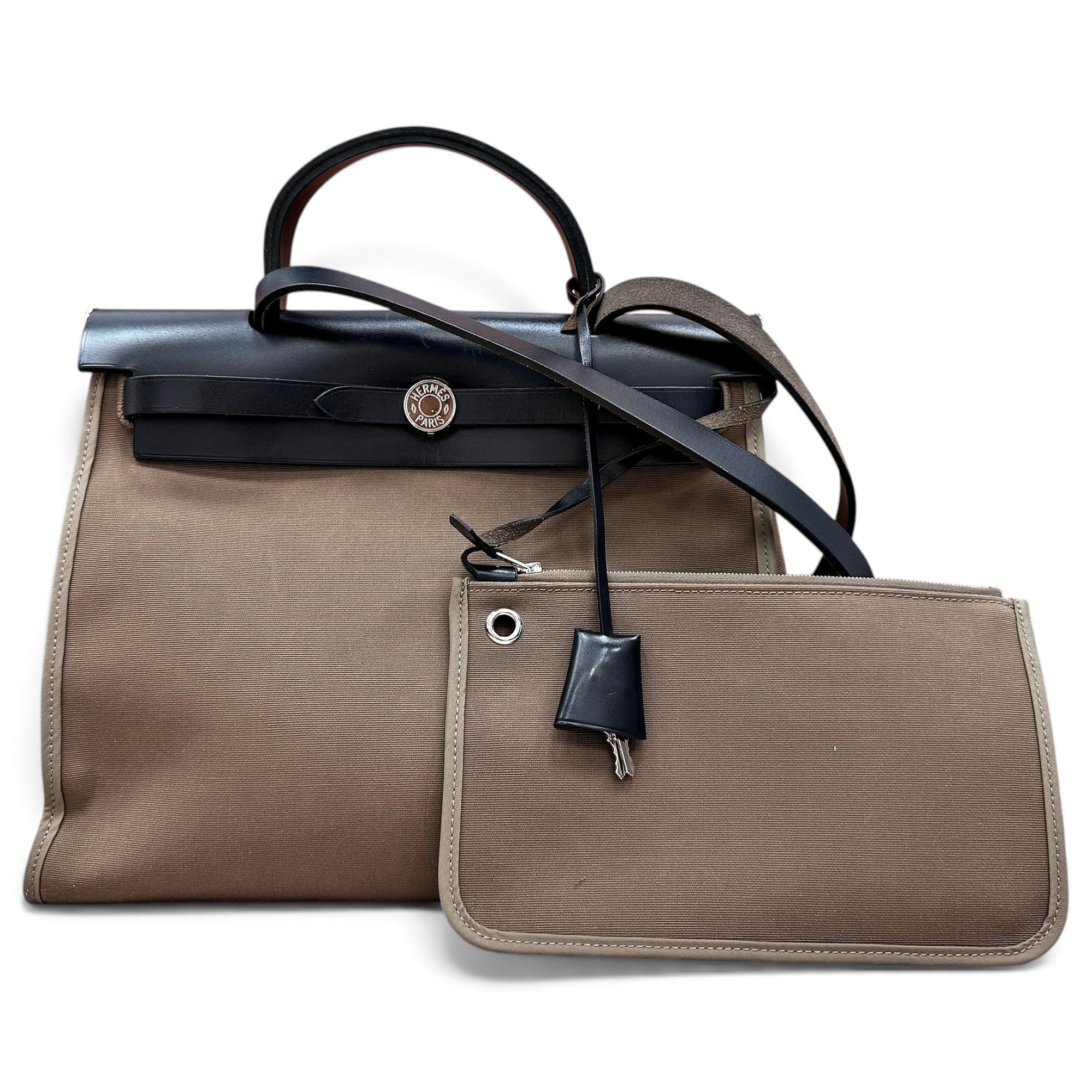 Herbag leather handbag