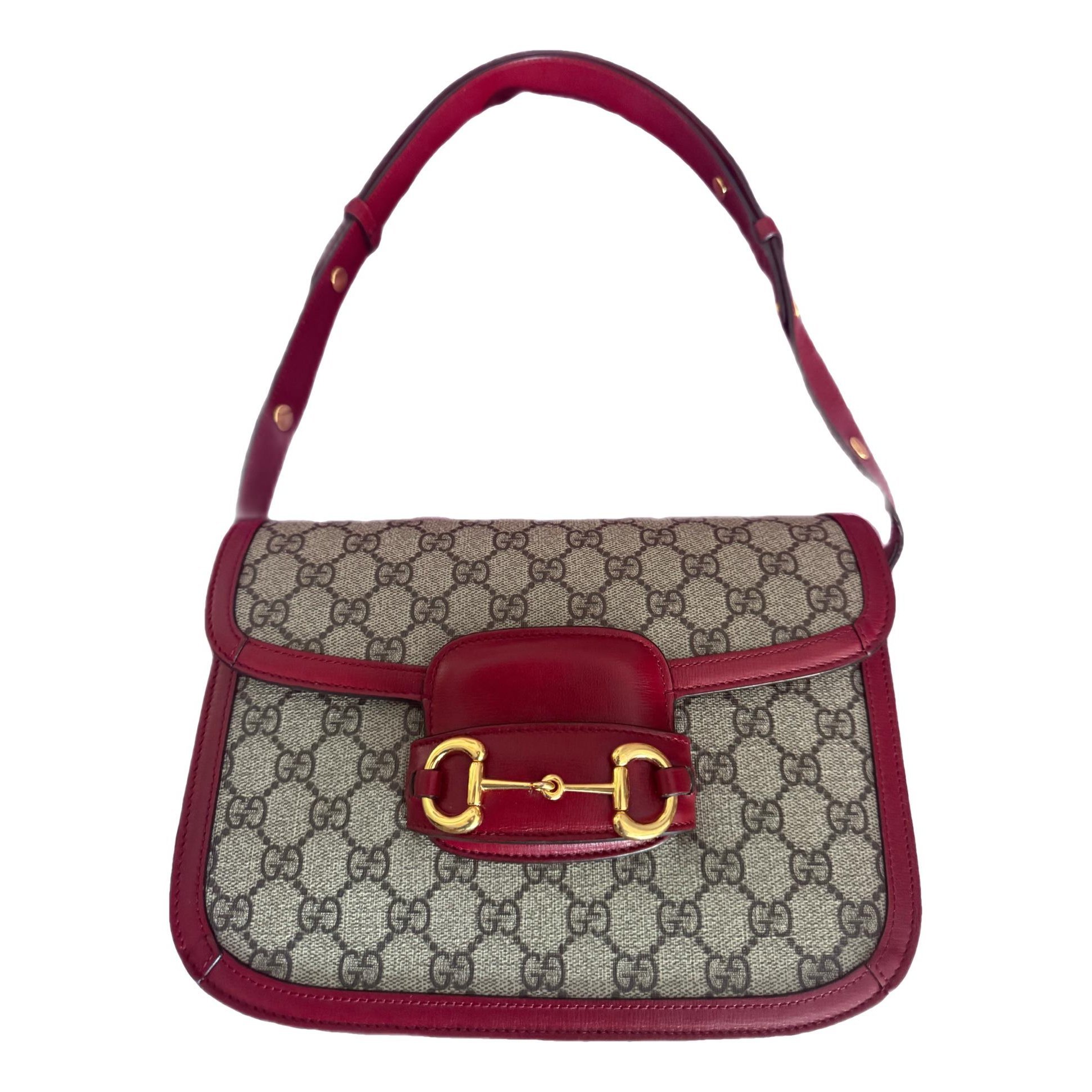 Handle Horsebit 1955 leather handbag