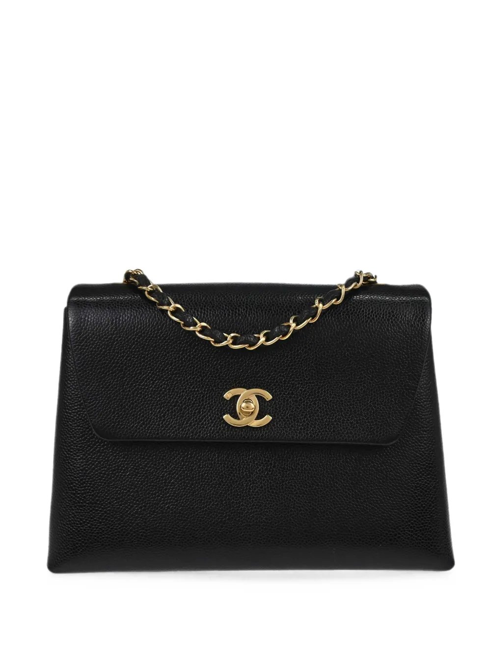 2010 CC Single Flap shoulder bag
