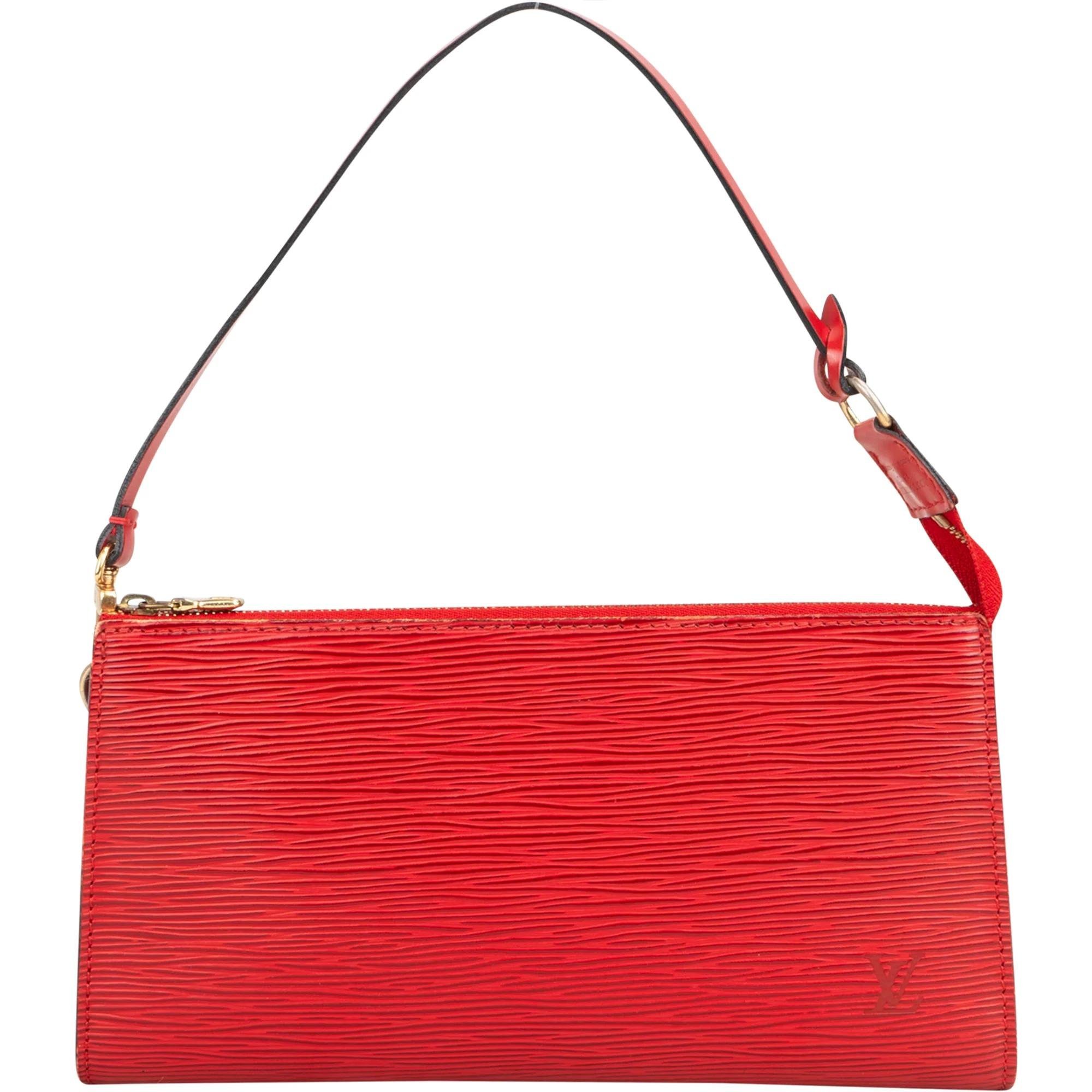 Pochette Accessoire leather handbag