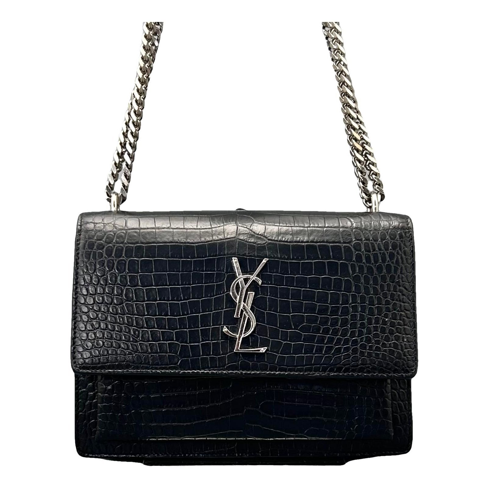 Sunset leather handbag