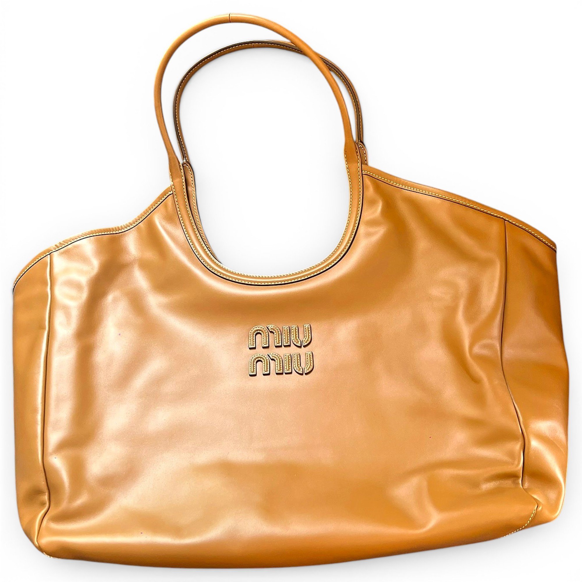Ivy leather tote