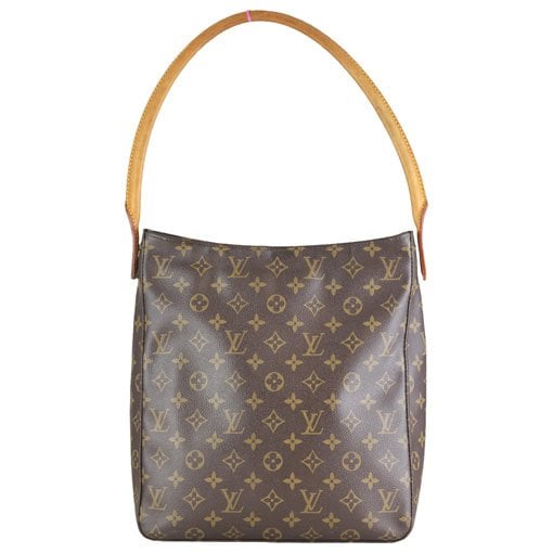 Looping cloth handbag