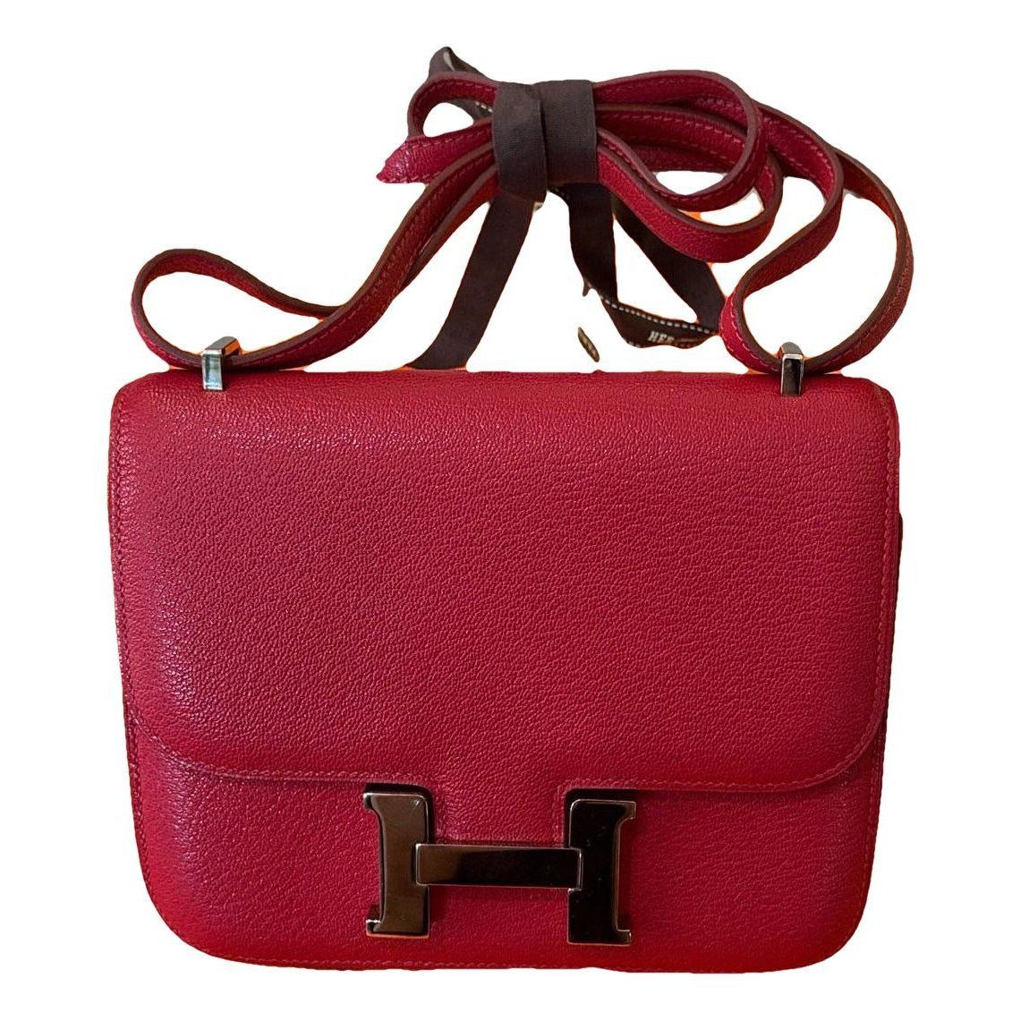 Hermes Constance leather handbag