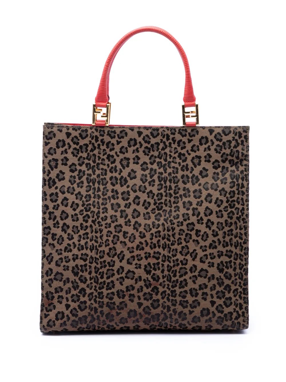 20th Century Leopard Print Canvas tote bag
