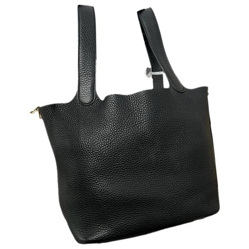 Picotin leather handbag