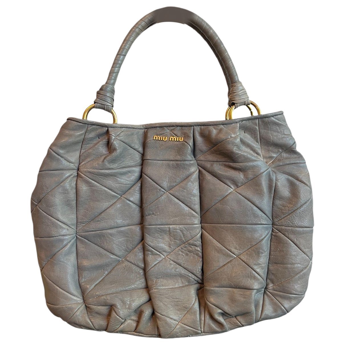 Miu Miu Matelassé leather handbag