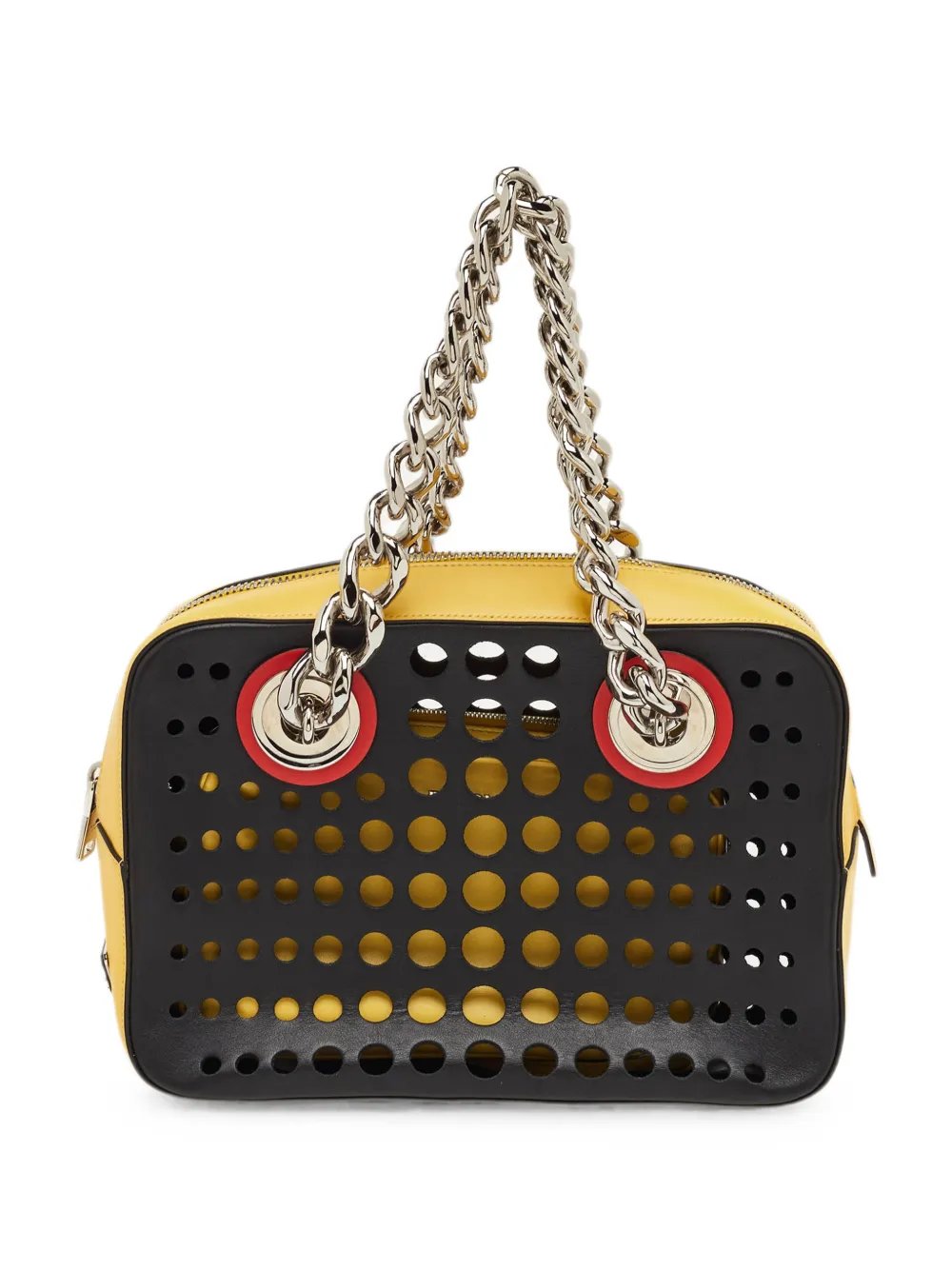 City Fori perforated shoulder bag