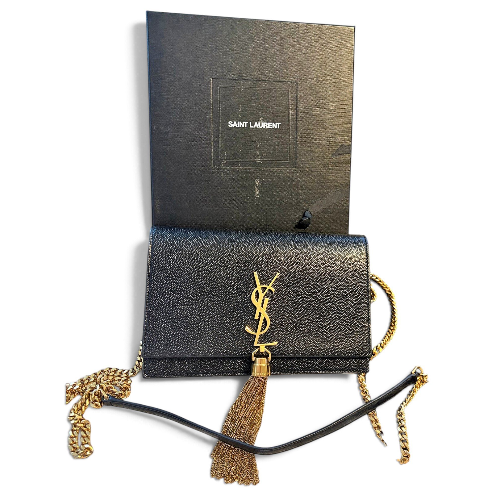 Kate monogramme leather crossbody bag